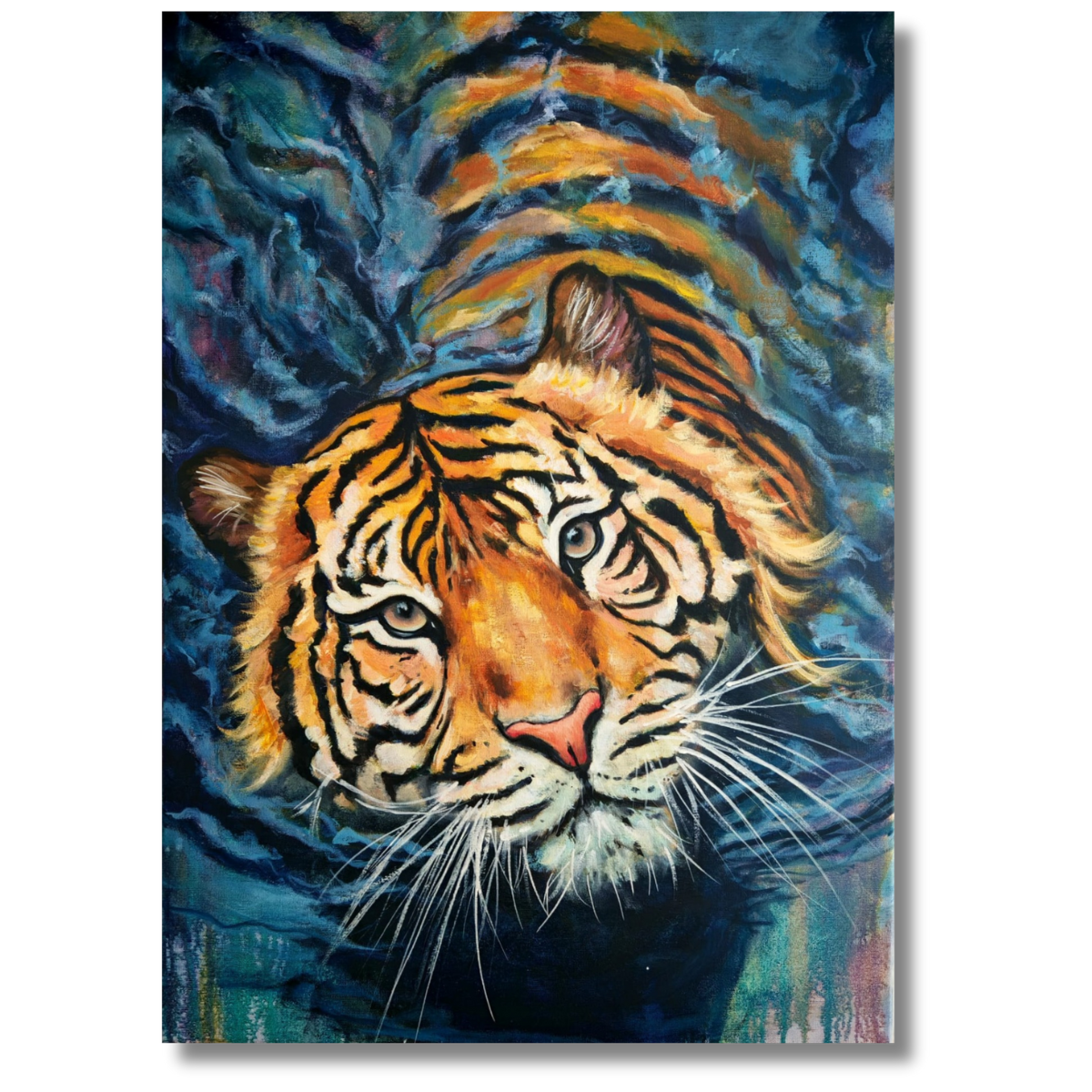 An image of The Wild Cat painting by eve theil
